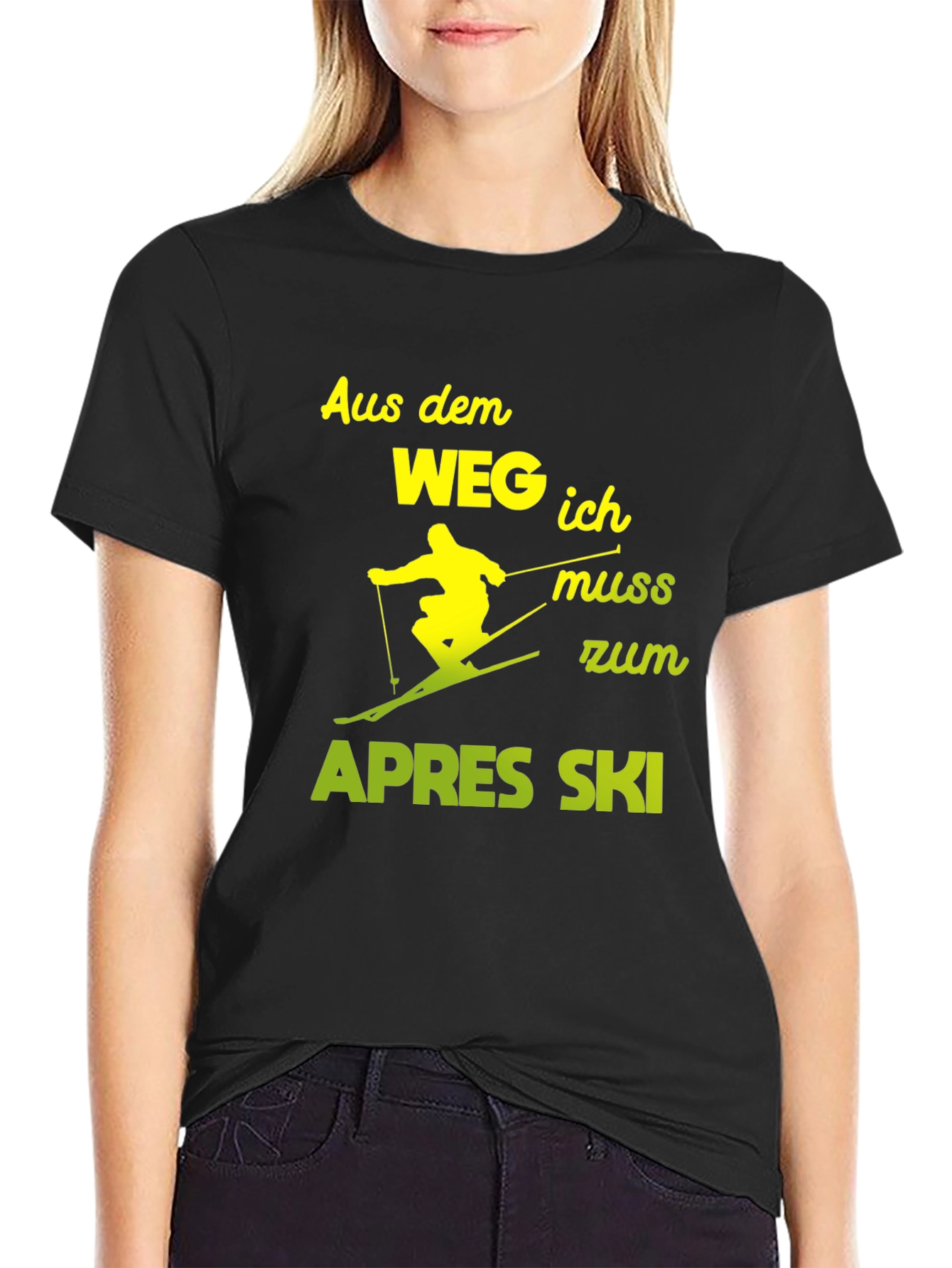 Apres Ski T-Shirt - Skier Must Go!