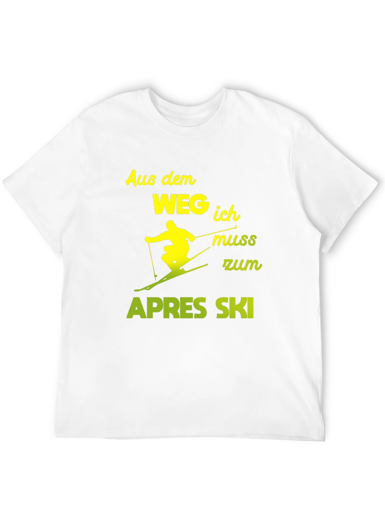 Apres Ski T-Shirt - Skier Must Go!