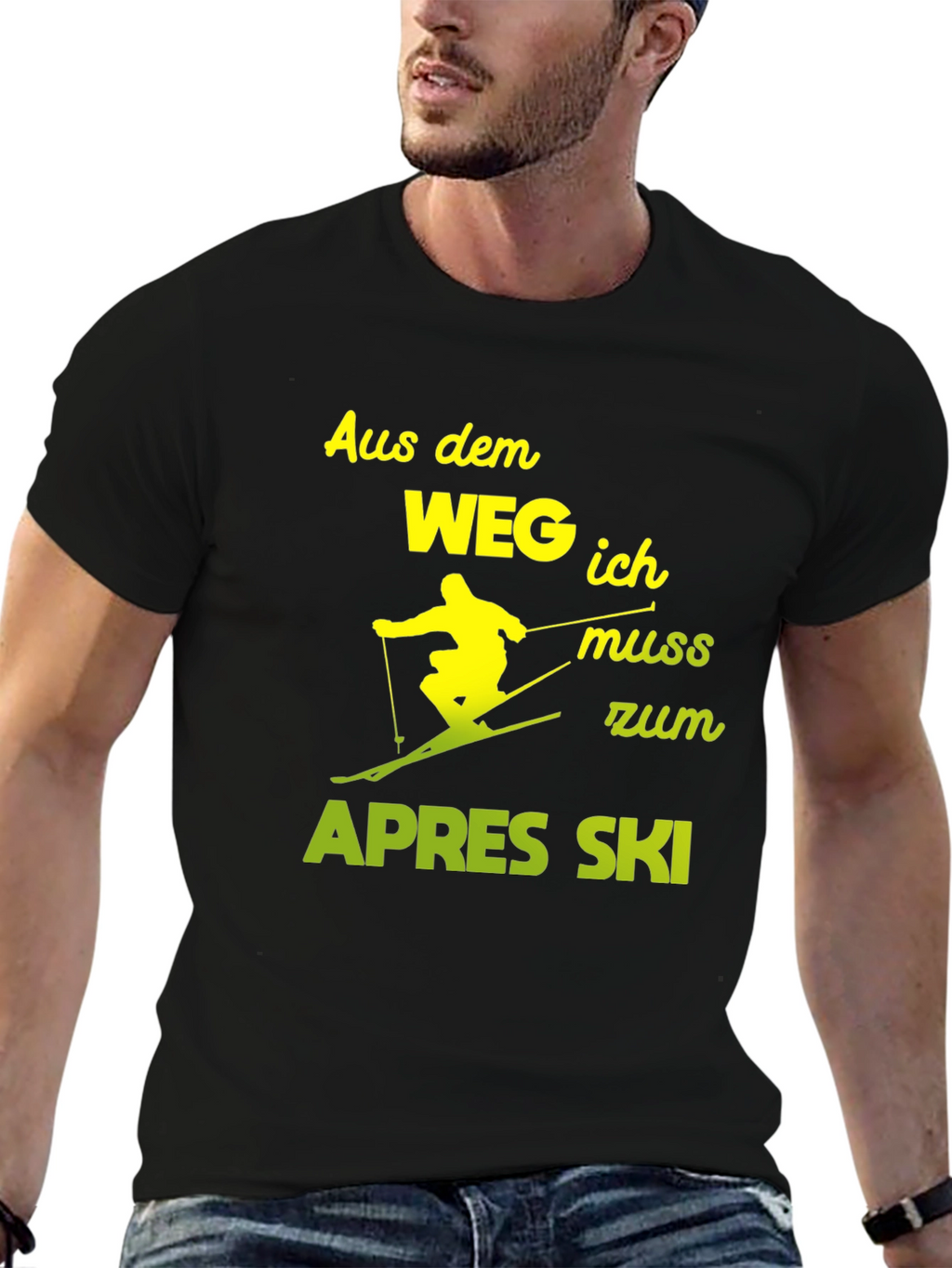 Apres Ski T-Shirt - Skier Must Go!