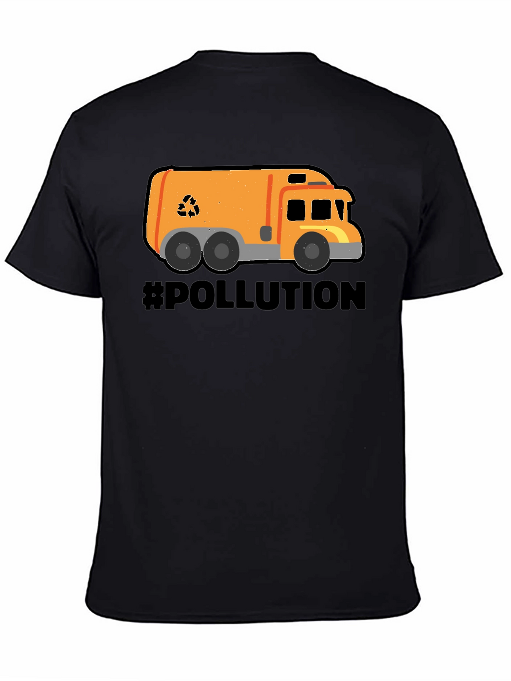 Recycle Truck Graphic T-Shirt - Pollution Awareness Tee