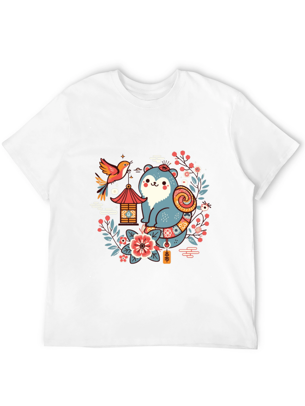 Cute Animal Graphic Tee