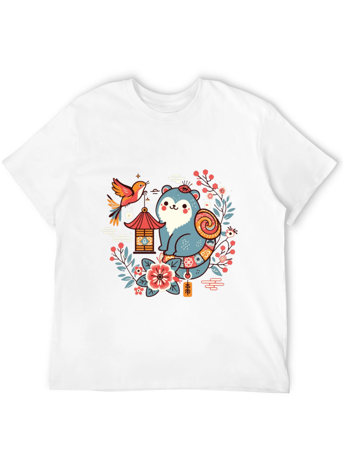 Cute Animal Graphic Tee