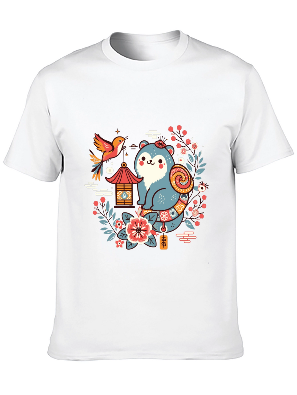 Cute Animal Graphic Tee