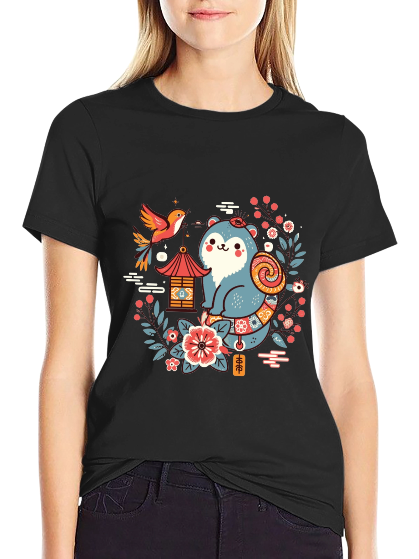 Cute Animal Graphic Tee