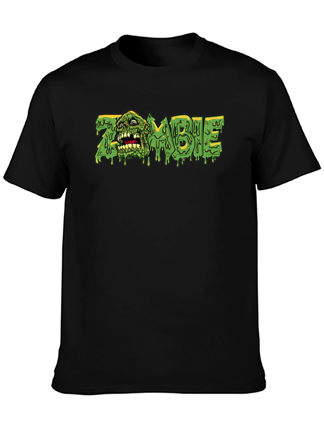 Zombie Graphic Black T-Shirt - Horror Movie Tee
