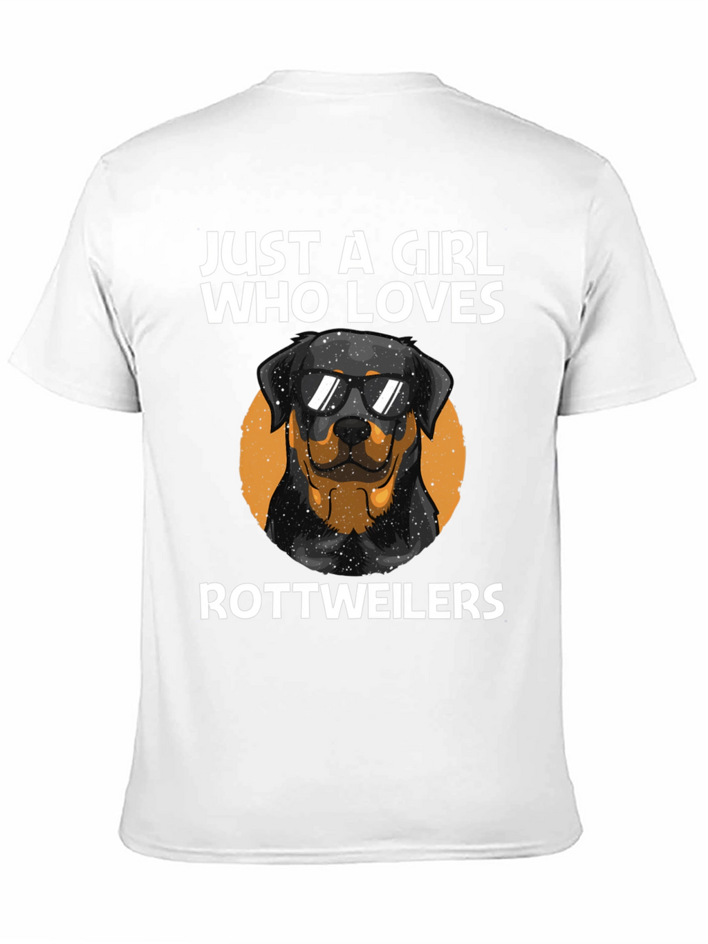 Just A Girl Who Loves Rottweilers T-Shirt