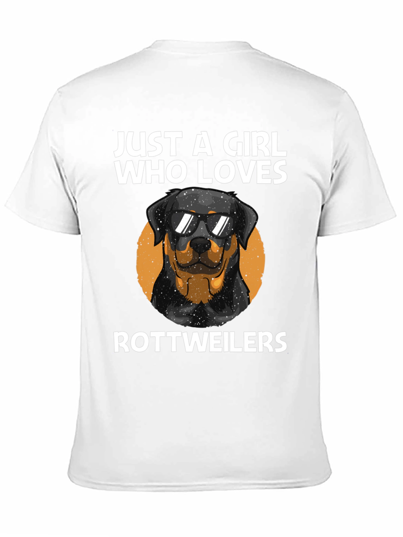 Just A Girl Who Loves Rottweilers T-Shirt