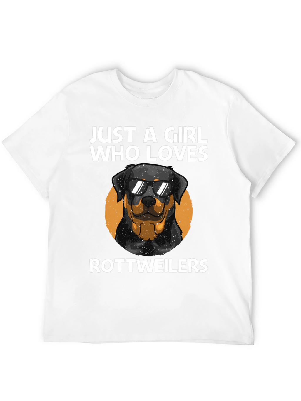 Just A Girl Who Loves Rottweilers T-Shirt