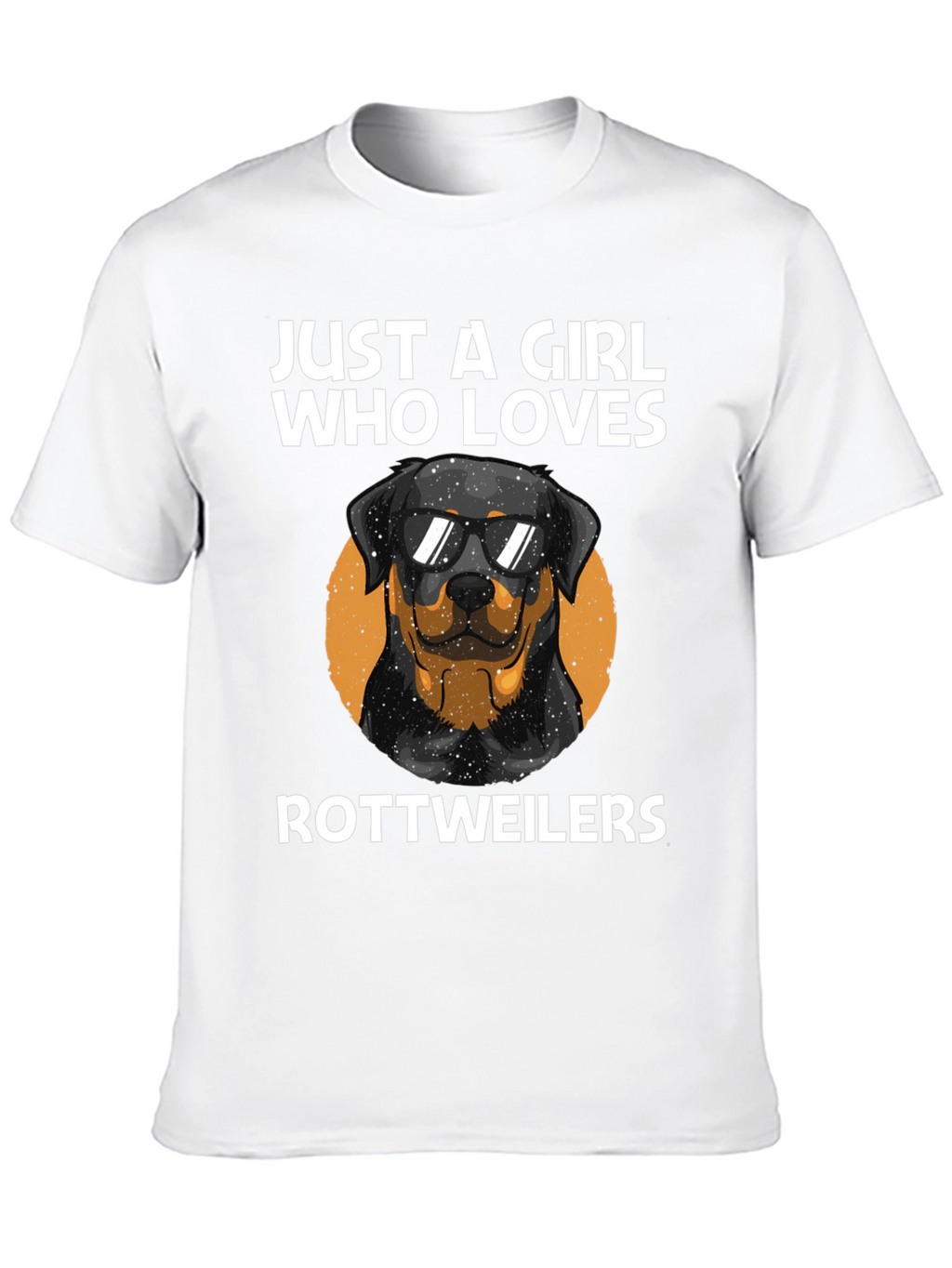 Just A Girl Who Loves Rottweilers T-Shirt