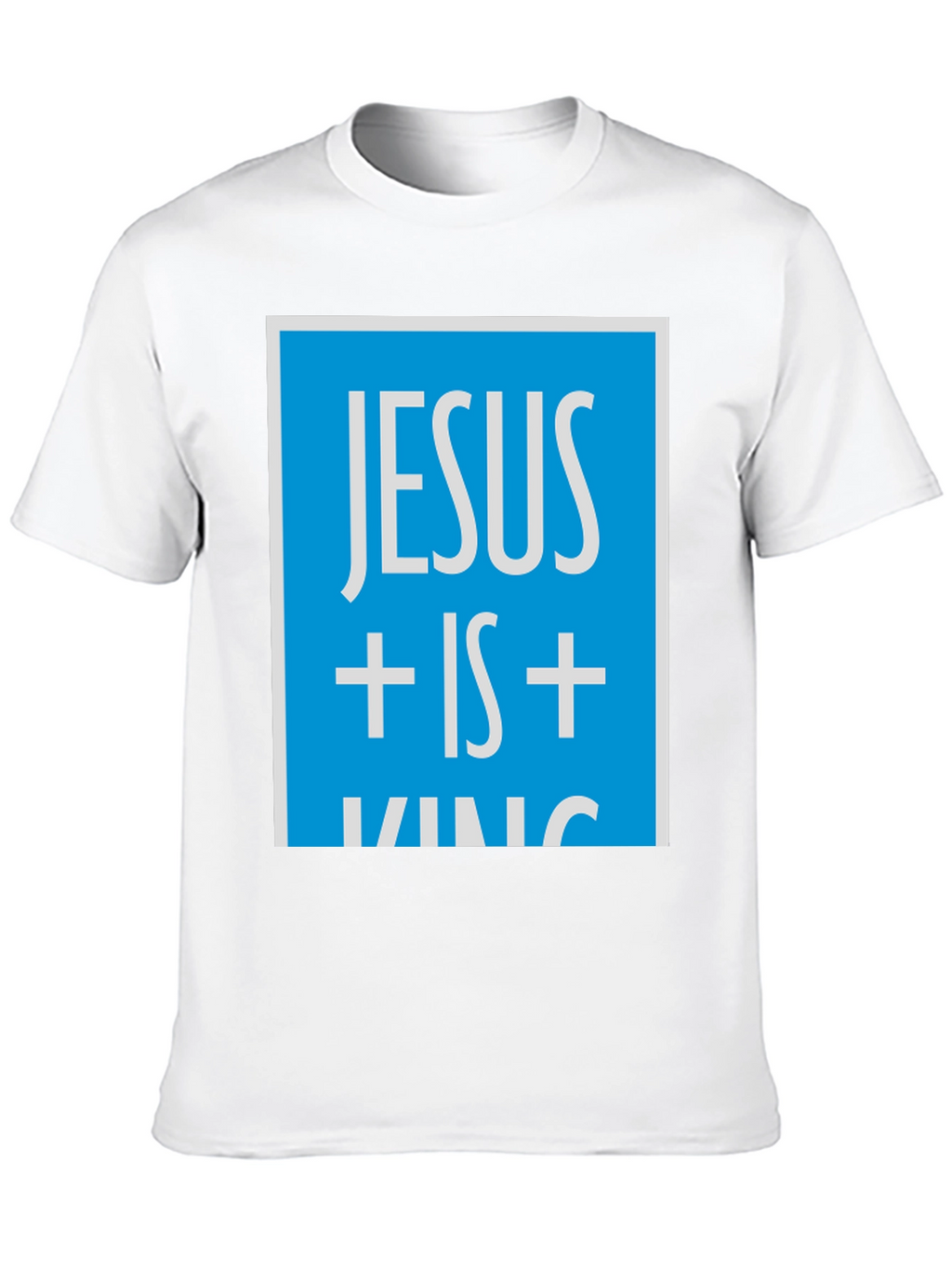 Jesus is King Graphic Tee - Christian Apparel
