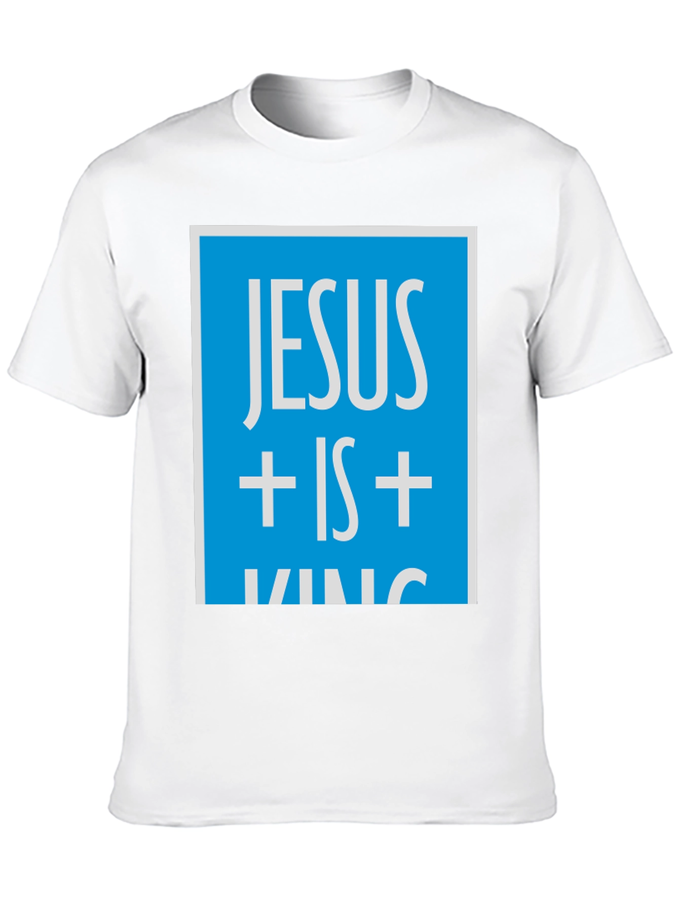Jesus is King Graphic Tee - Christian Apparel