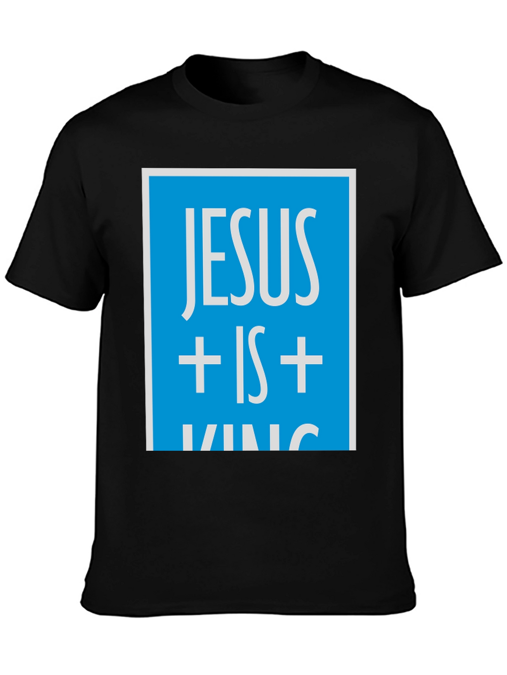 Jesus is King Graphic Tee - Christian Apparel