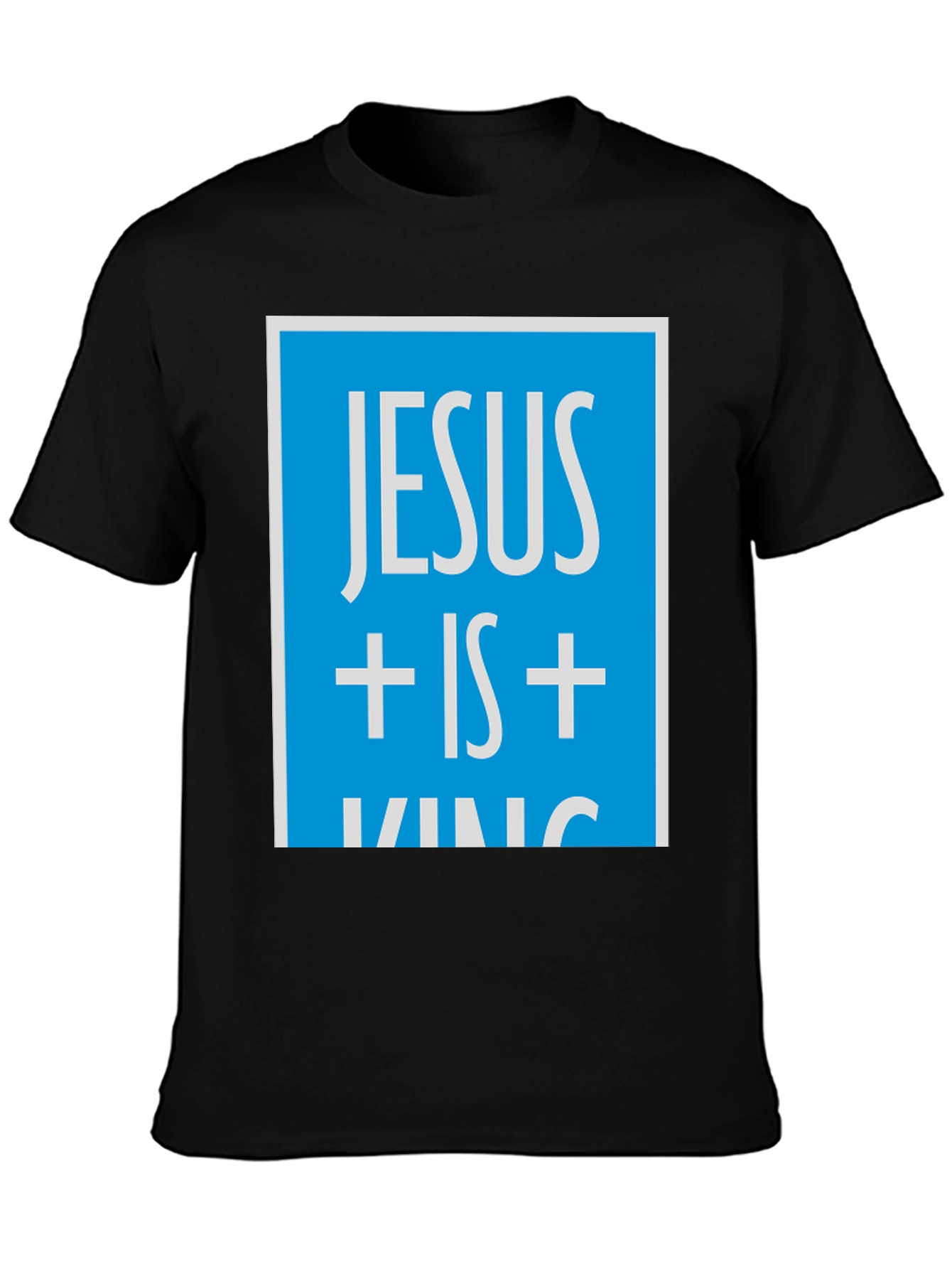 Jesus is King Graphic Tee - Christian Apparel