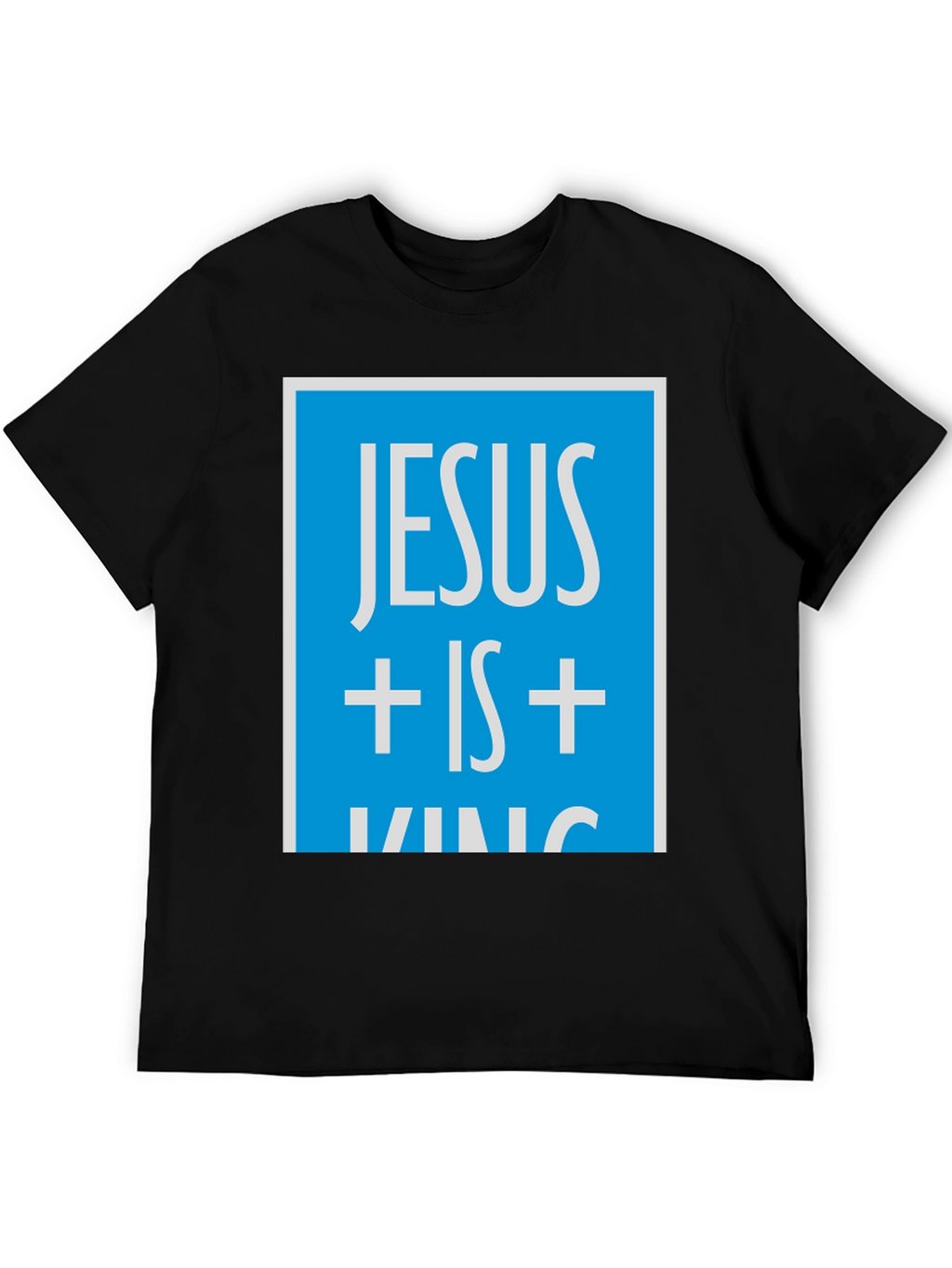 Jesus is King Graphic Tee - Christian Apparel