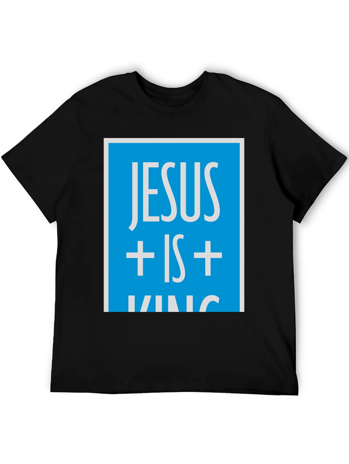 Jesus is King Graphic Tee - Christian Apparel