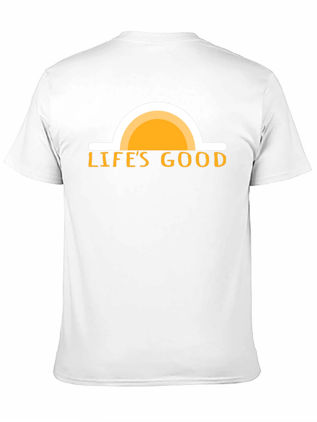 Lifes Good Graphic Tee - Black Cotton T-Shirt