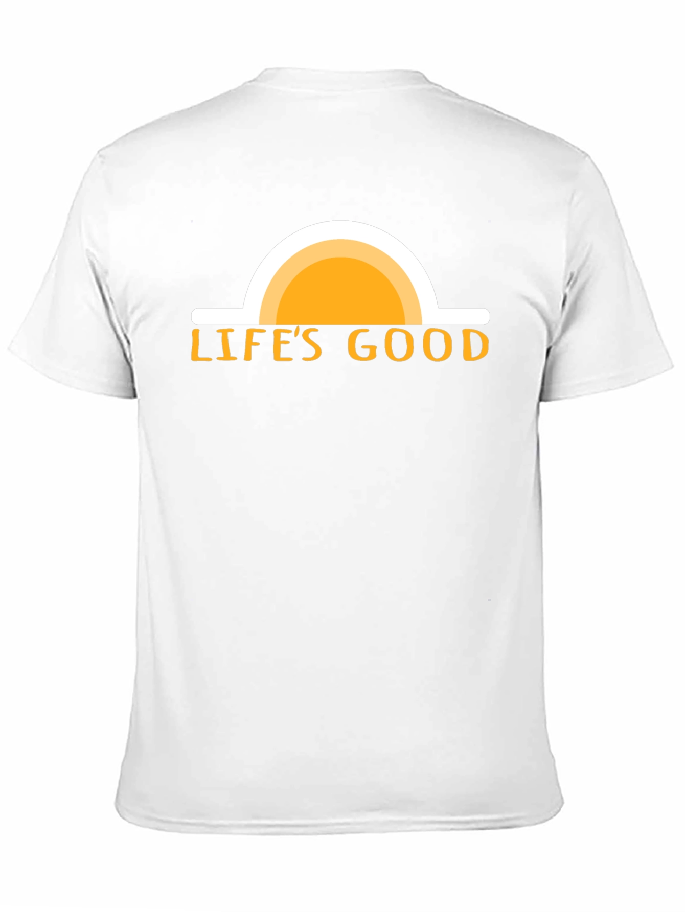 Lifes Good Graphic Tee - Black Cotton T-Shirt