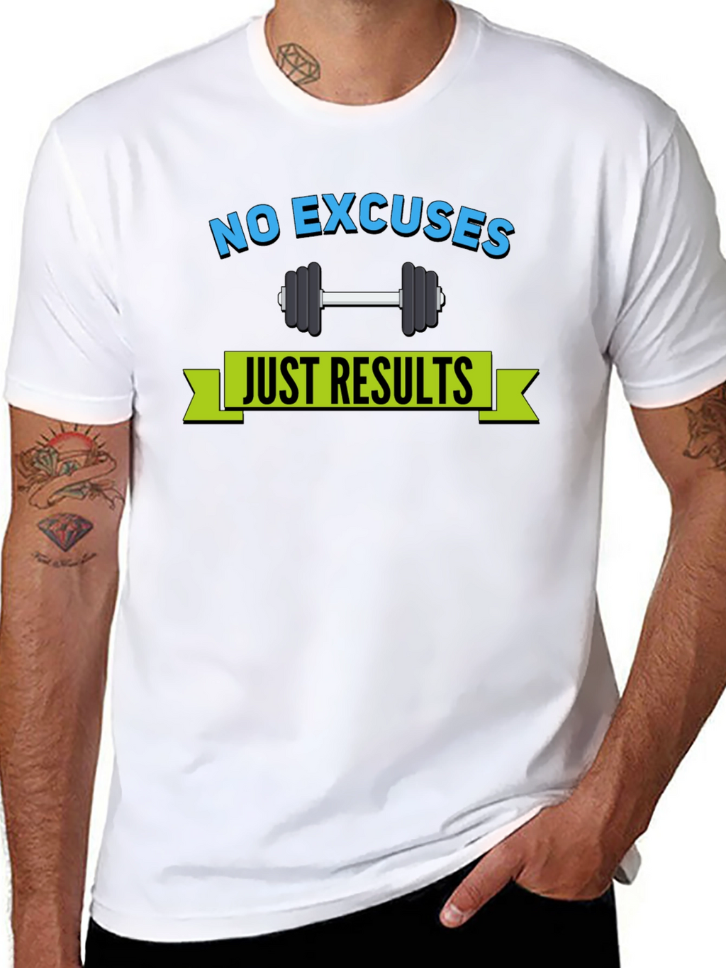 Motivational No Excuses T-Shirt