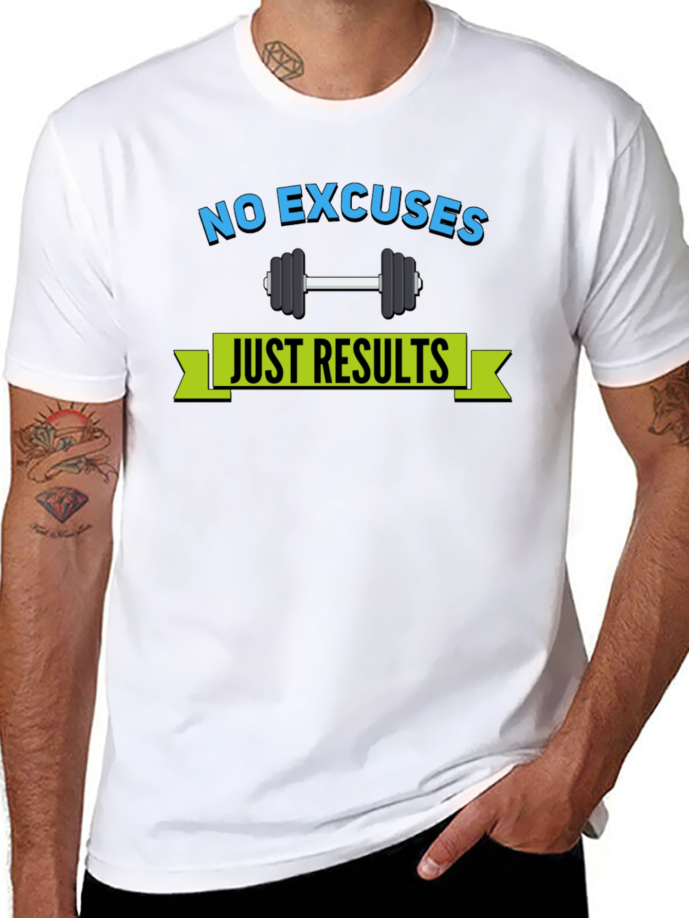 Motivational No Excuses T-Shirt