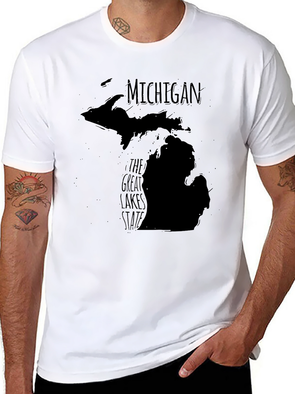 Michigan Great Lakes State T-Shirt