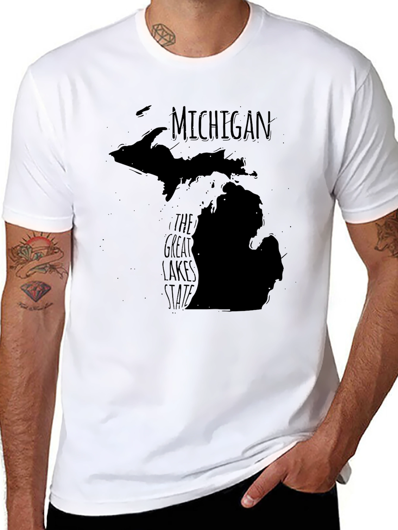 Michigan Great Lakes State T-Shirt