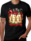 Is This Jolly Enough? Christmas Reindeer Graphic Tee
