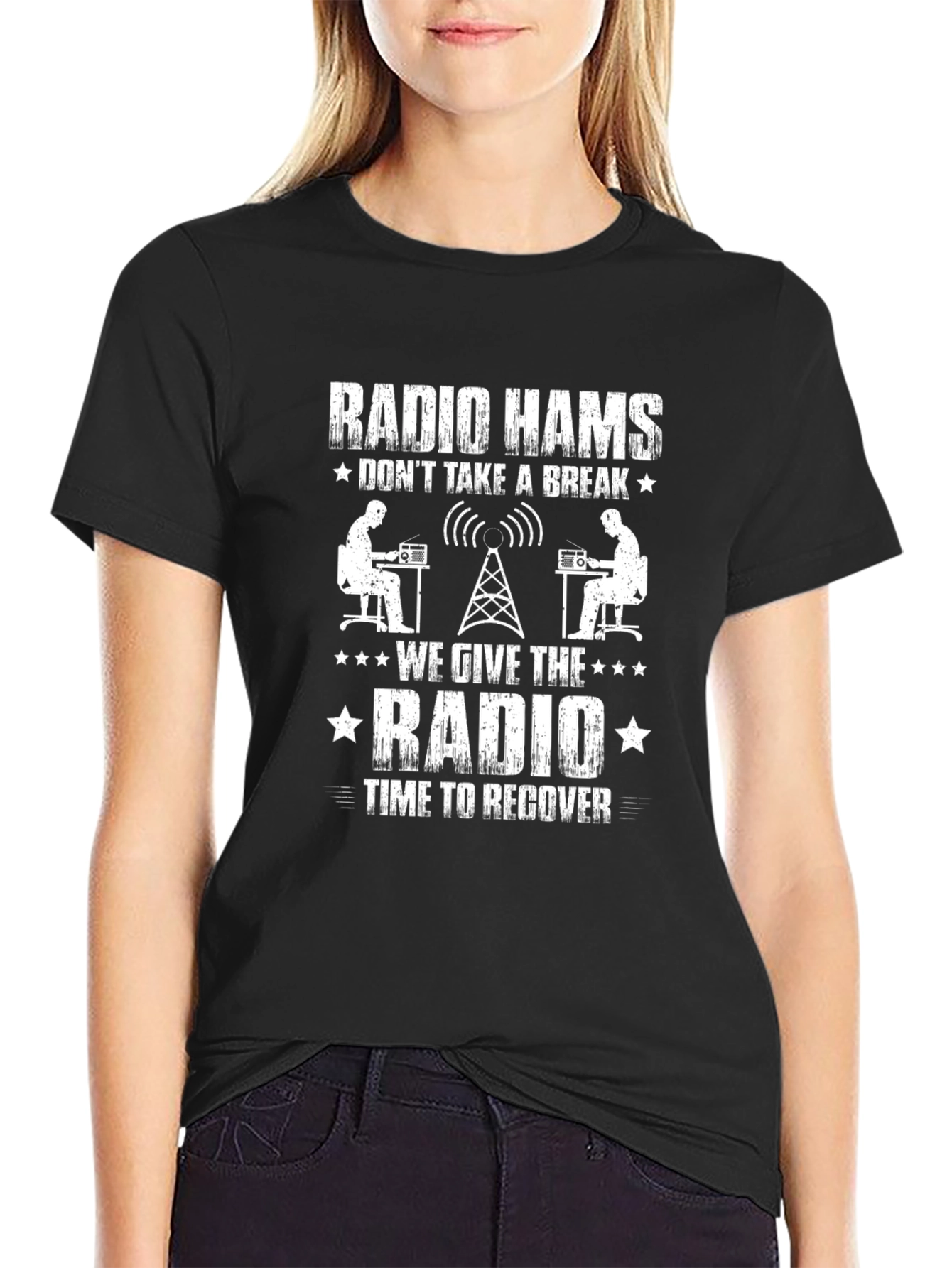 Radio Hams T-Shirt - Funny Amateur Radio Operator Gift