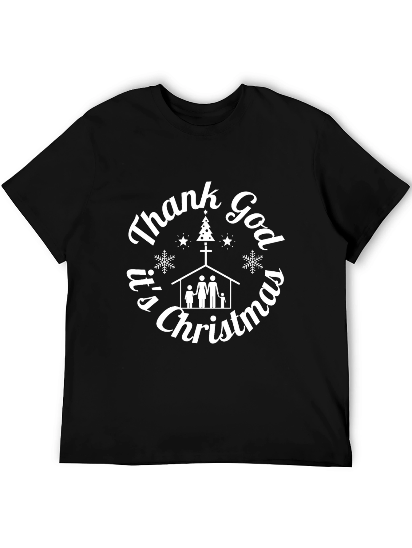 Thank God Its Christmas Graphic Tee