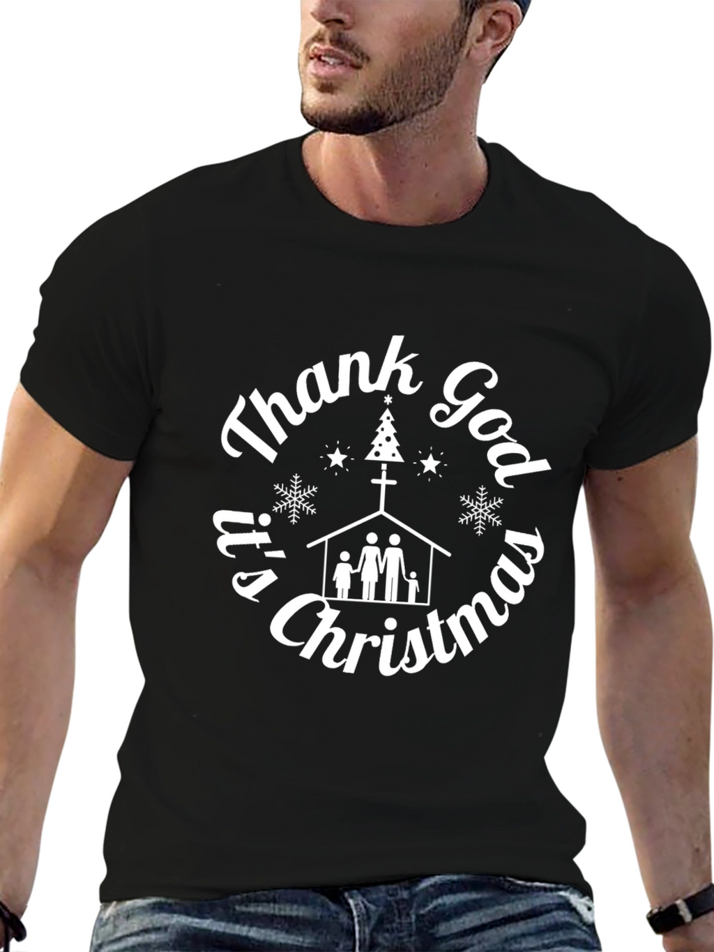 Thank God Its Christmas Graphic Tee