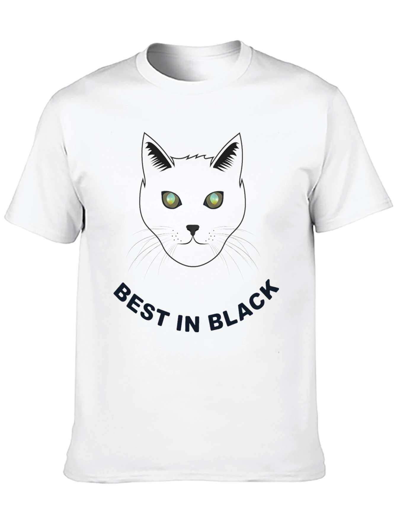 Best In Black Cat Tee - Soft Cotton Blend