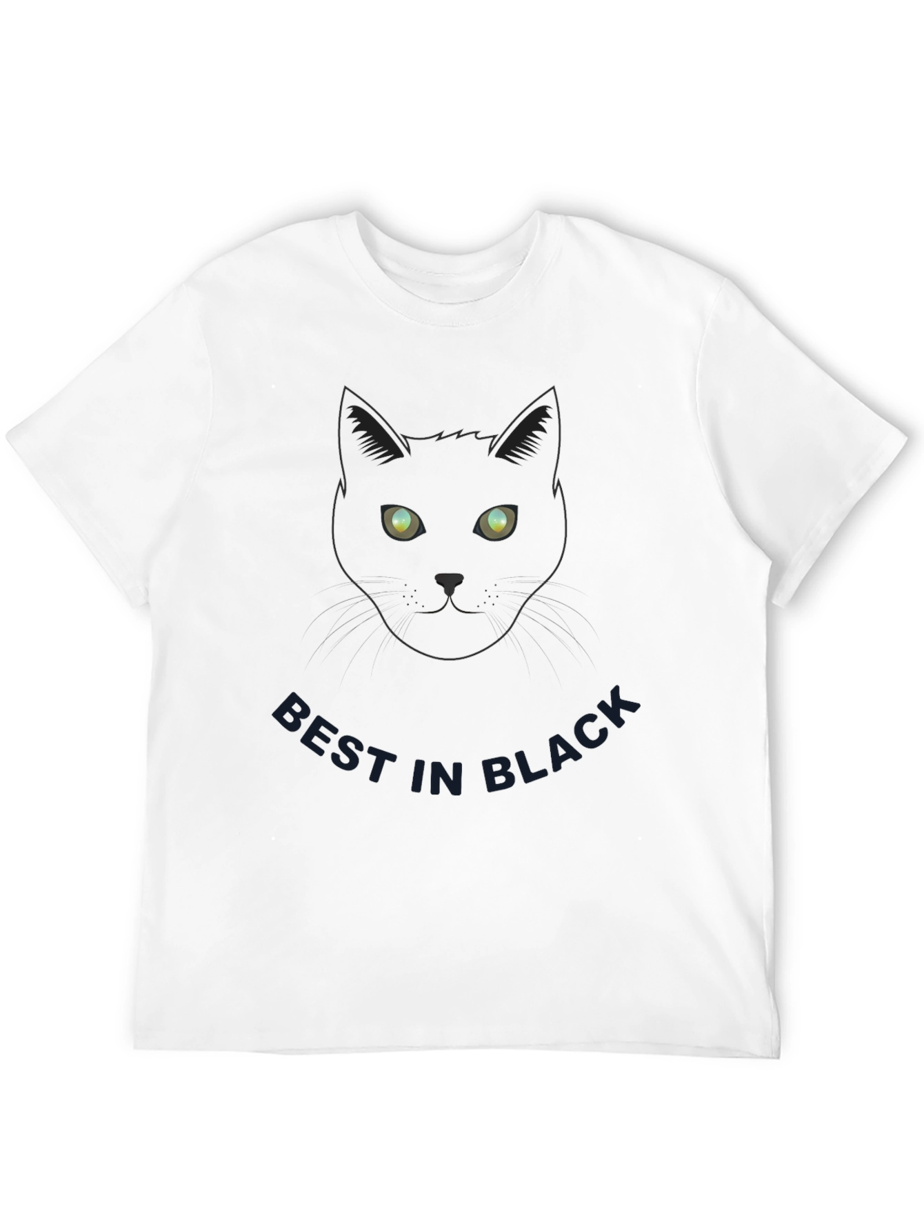 Best In Black Cat Tee - Soft Cotton Blend