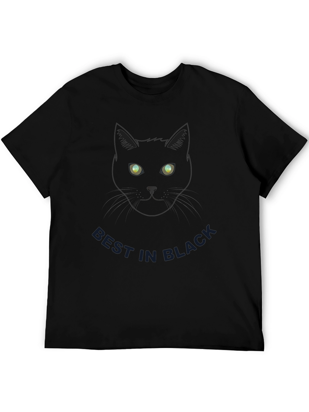 Best In Black Cat Tee - Soft Cotton Blend