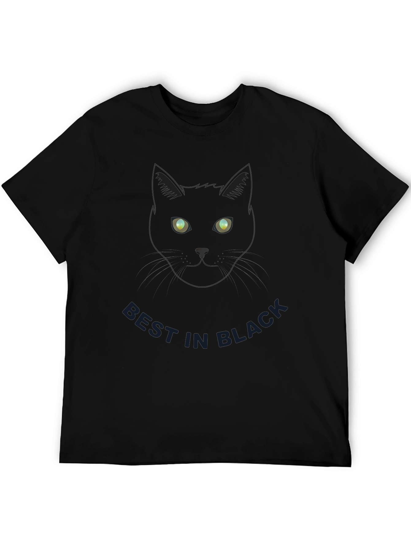 Best In Black Cat Tee - Soft Cotton Blend