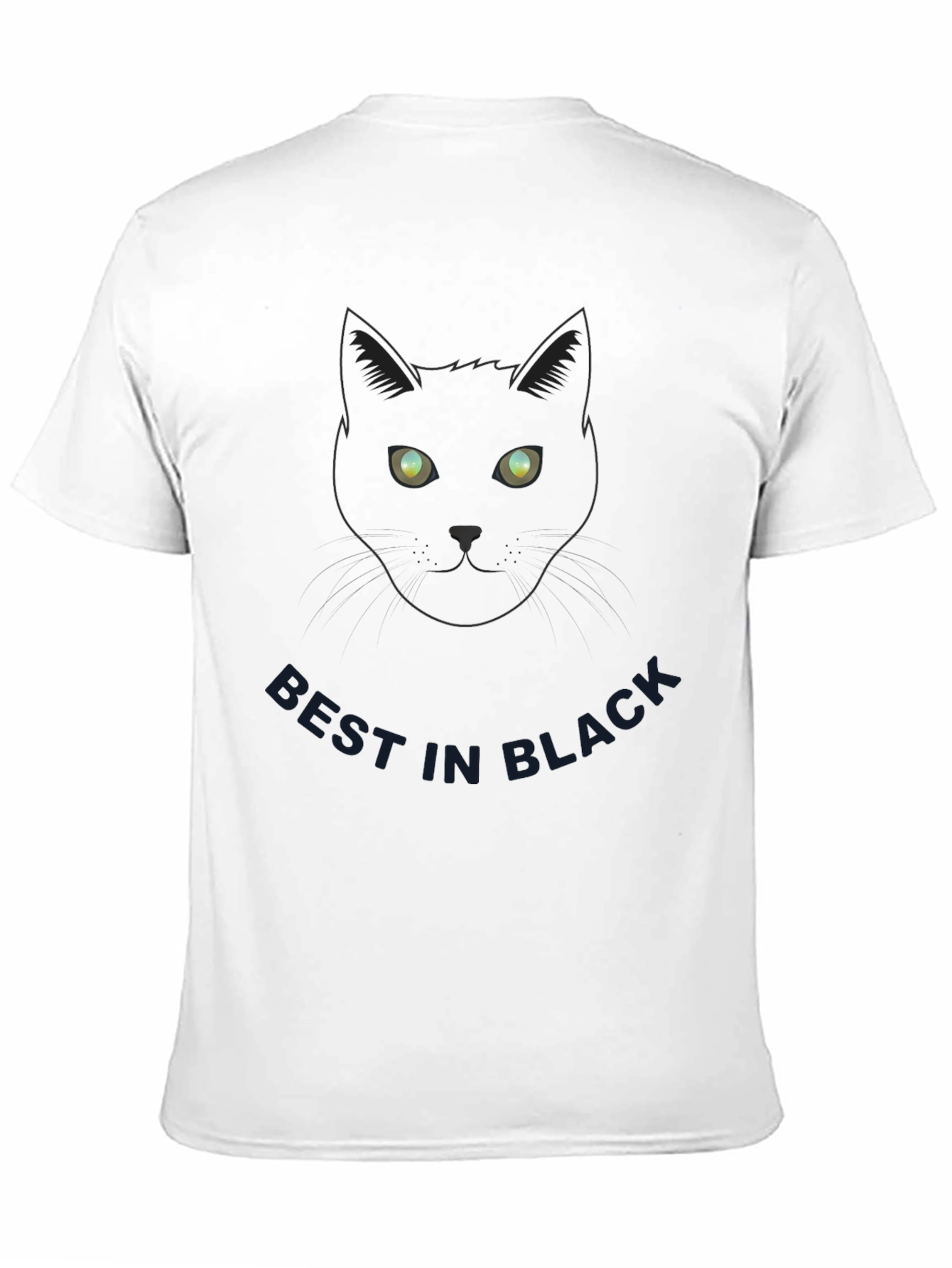Best In Black Cat Tee - Soft Cotton Blend