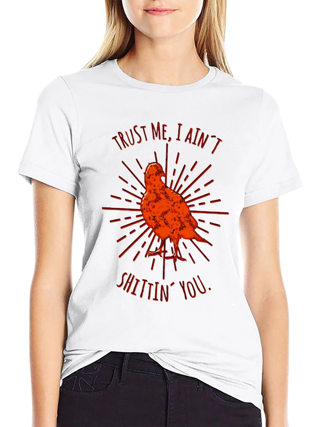 Trust Me Bird Graphic Tee - Funny Graphic T-Shirt