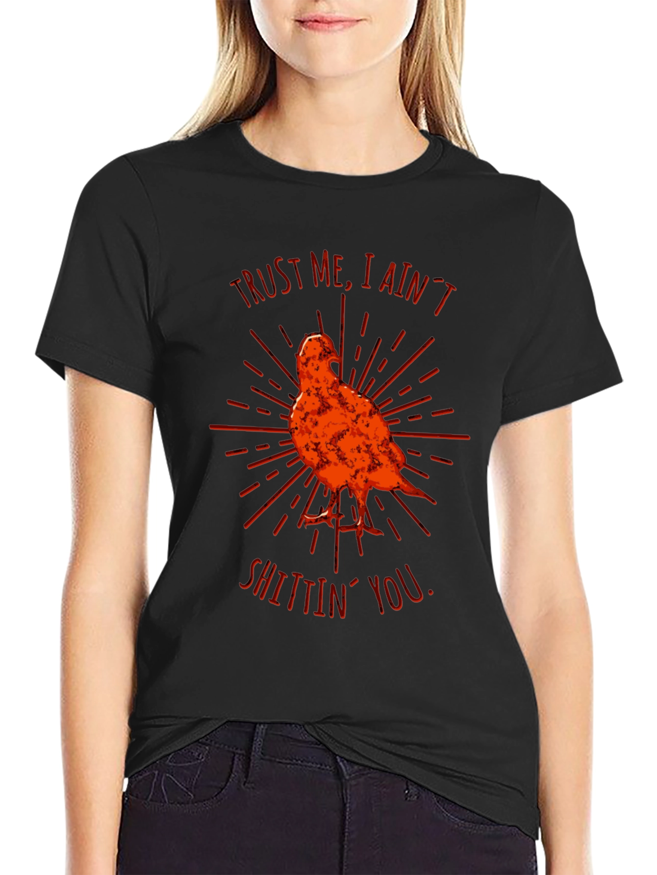 Trust Me Bird Graphic Tee - Funny Graphic T-Shirt
