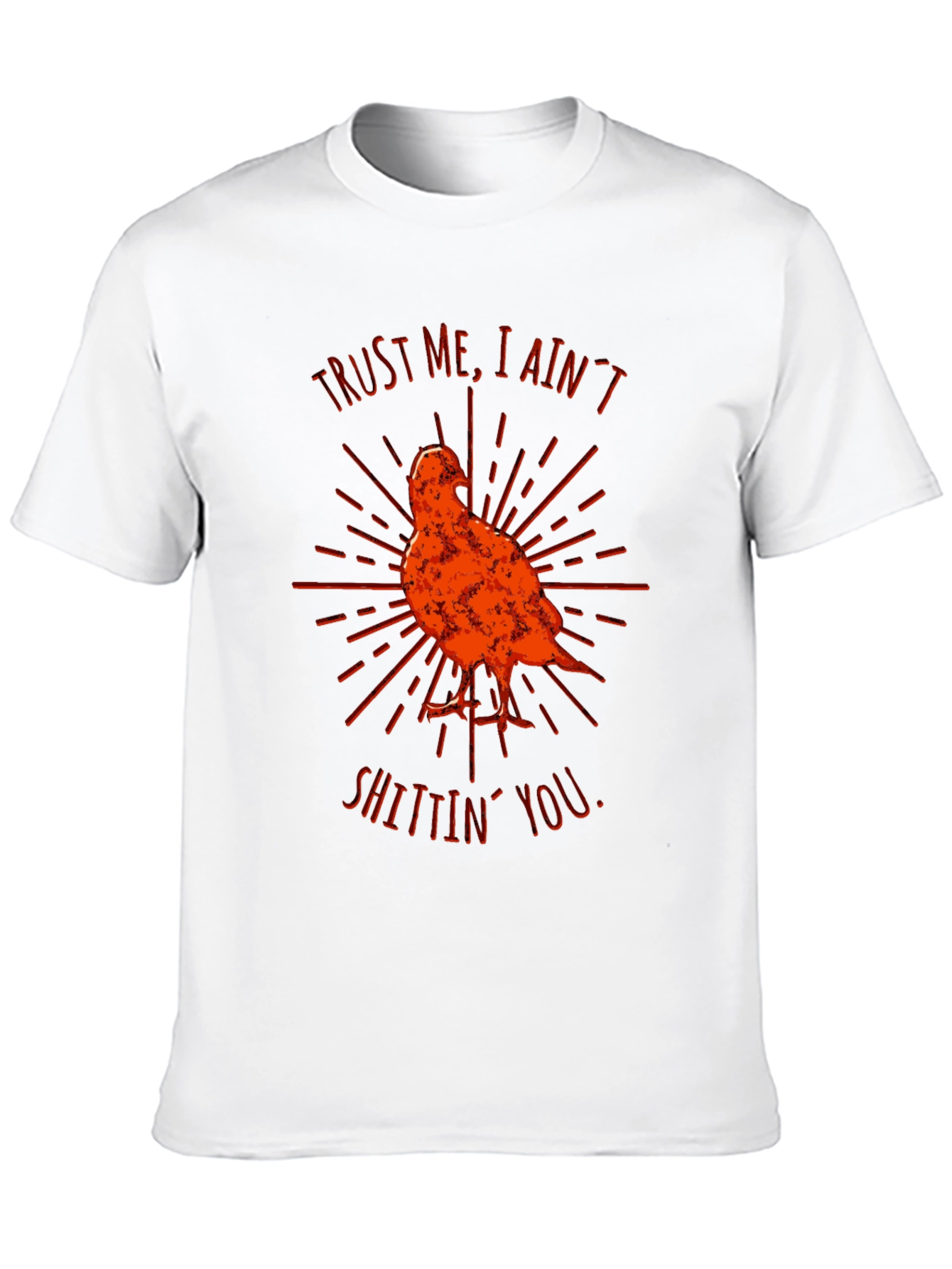 Trust Me Bird Graphic Tee - Funny Graphic T-Shirt