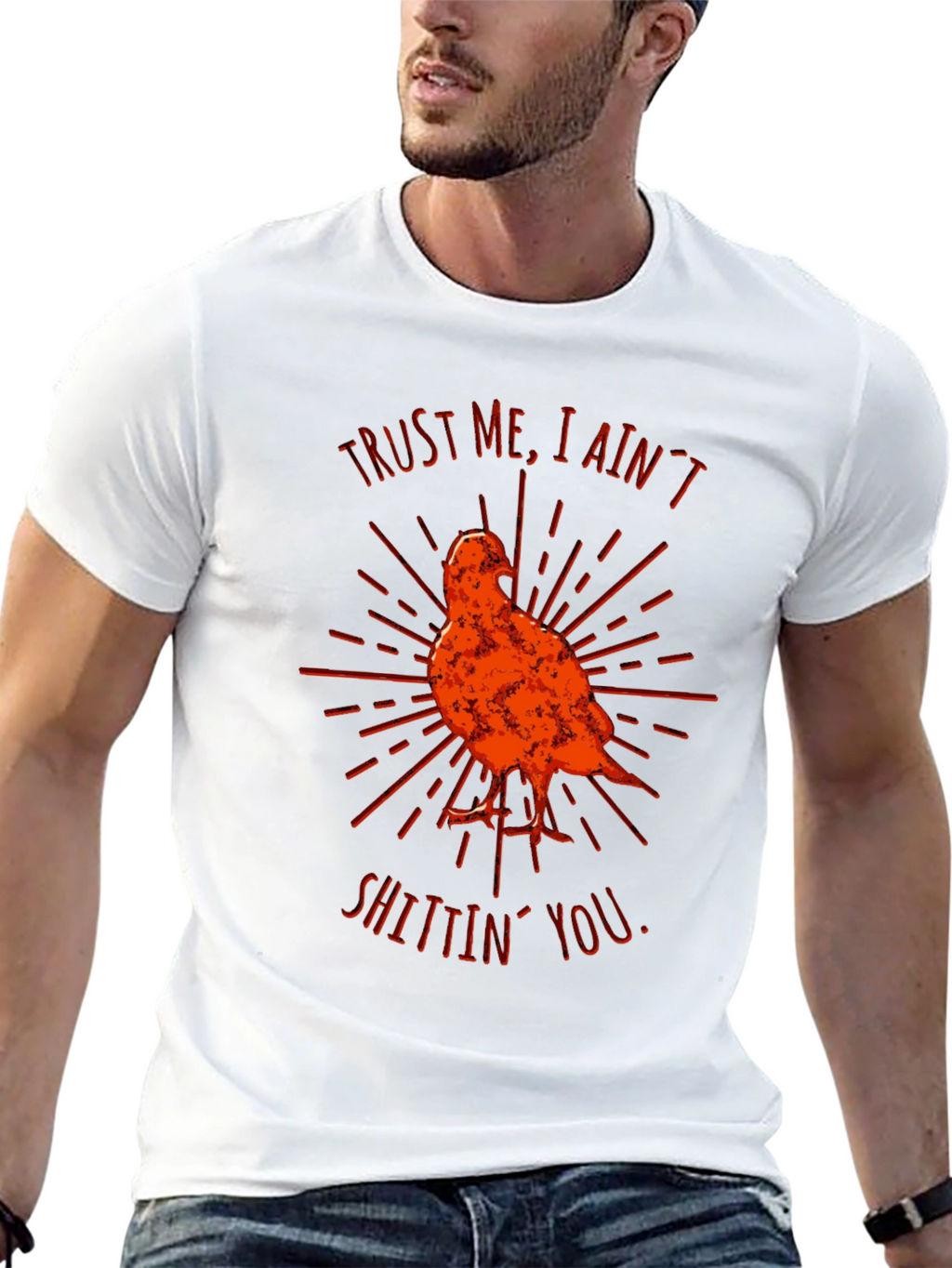 Trust Me Bird Graphic Tee - Funny Graphic T-Shirt