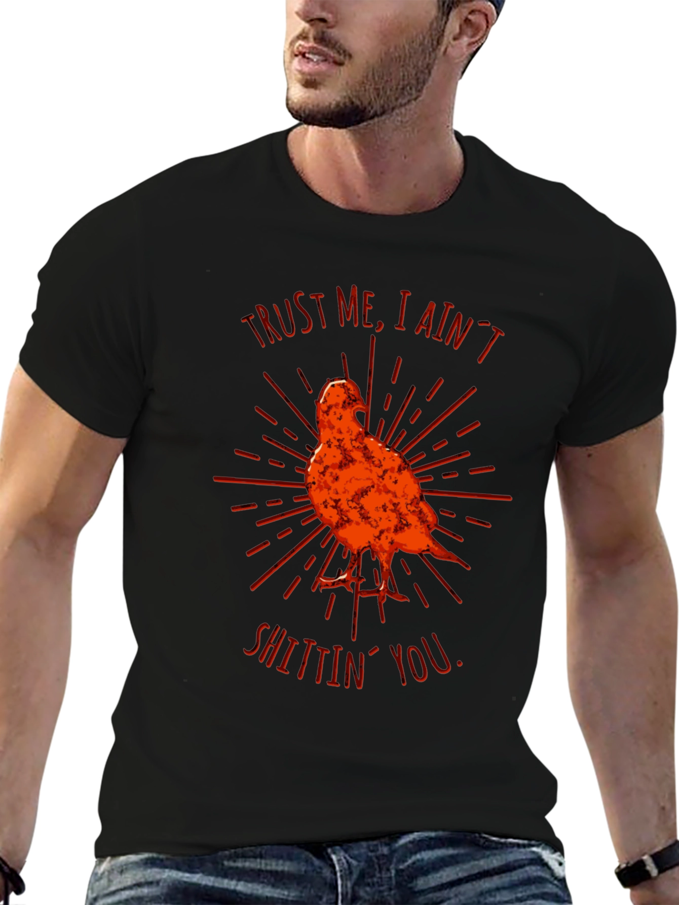 Trust Me Bird Graphic Tee - Funny Graphic T-Shirt