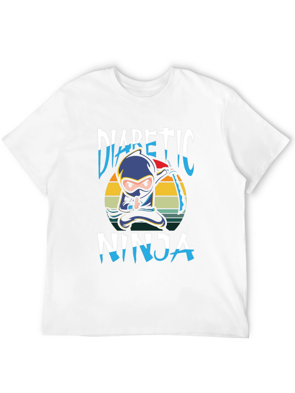 Diabetic Ninja Graphic T-Shirt