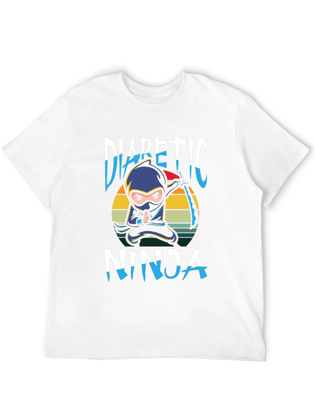 Diabetic Ninja Graphic T-Shirt