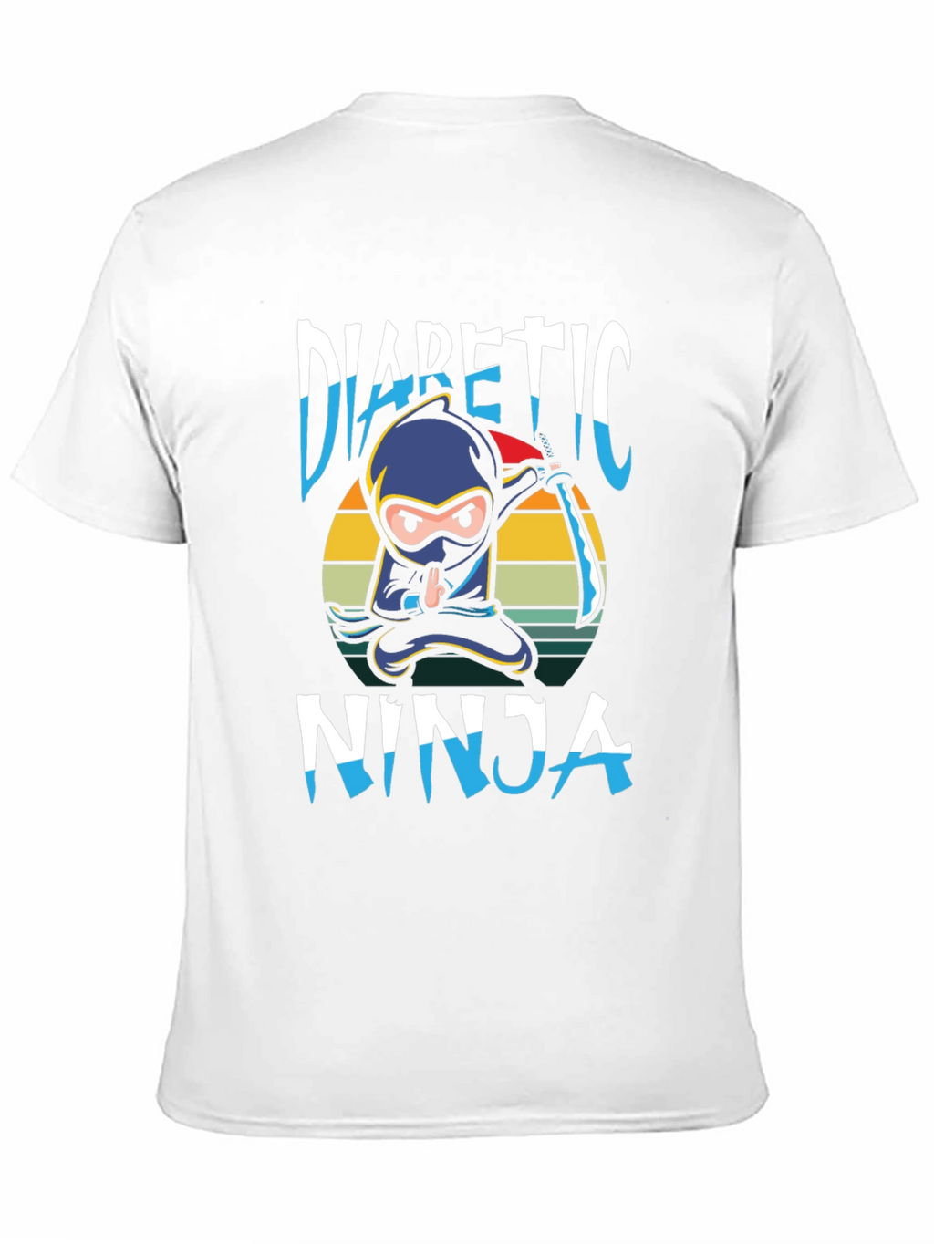 Diabetic Ninja Graphic T-Shirt