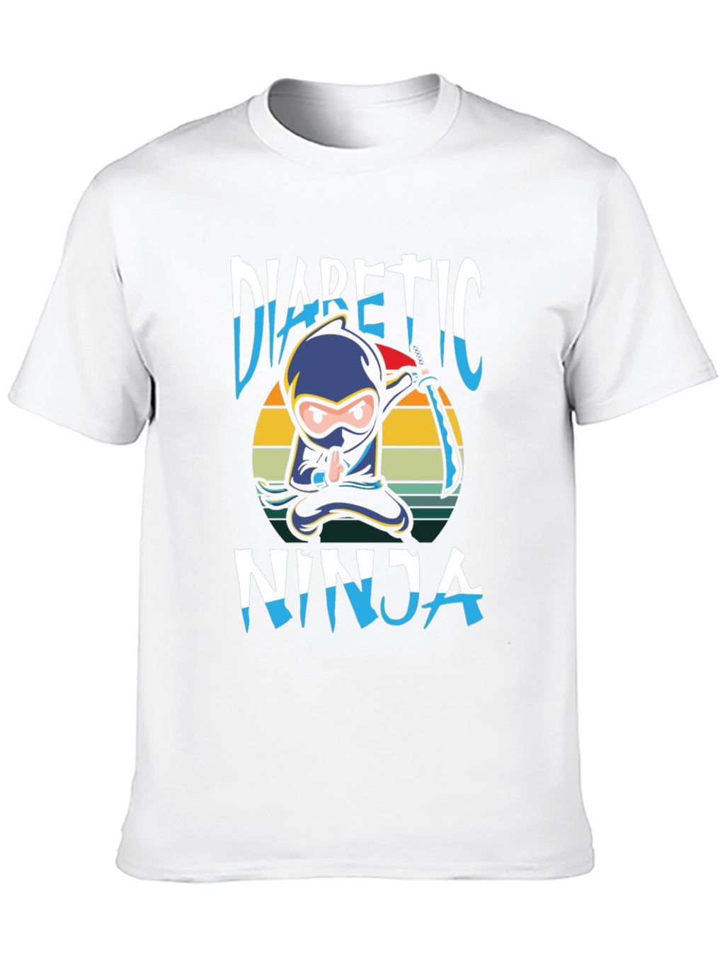 Diabetic Ninja Graphic T-Shirt