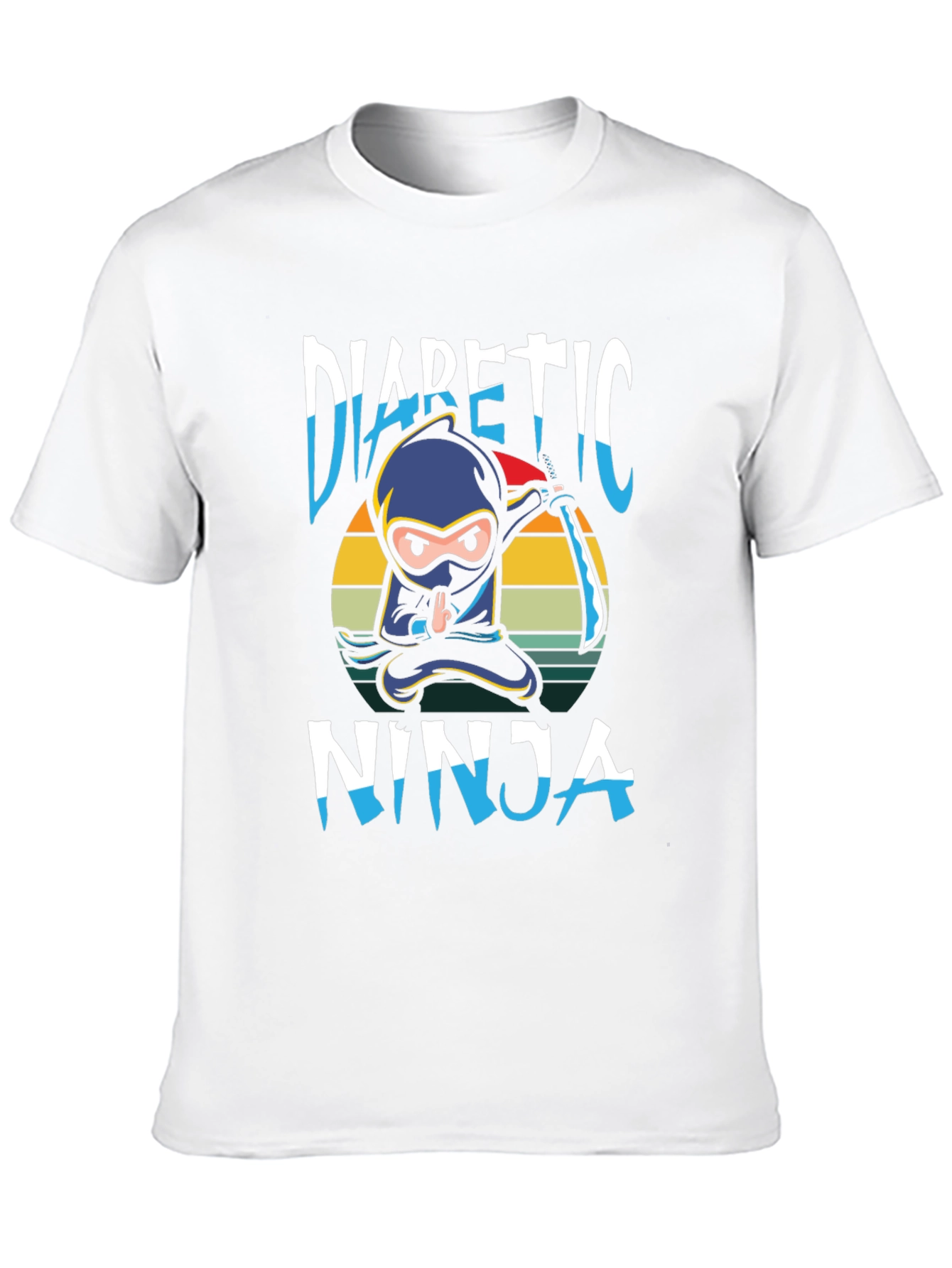Diabetic Ninja Graphic T-Shirt