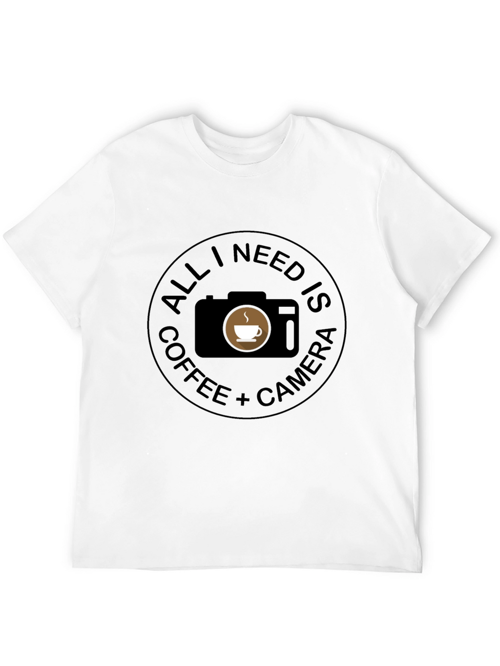 Coffee & Camera T-Shirt - Photographers Essential
