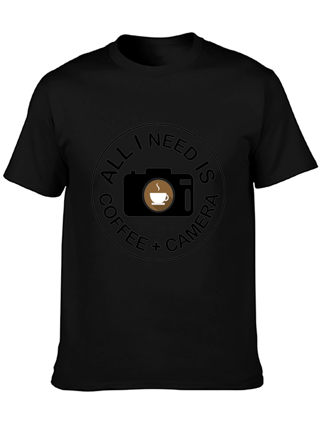 Coffee & Camera T-Shirt - Photographers Essential