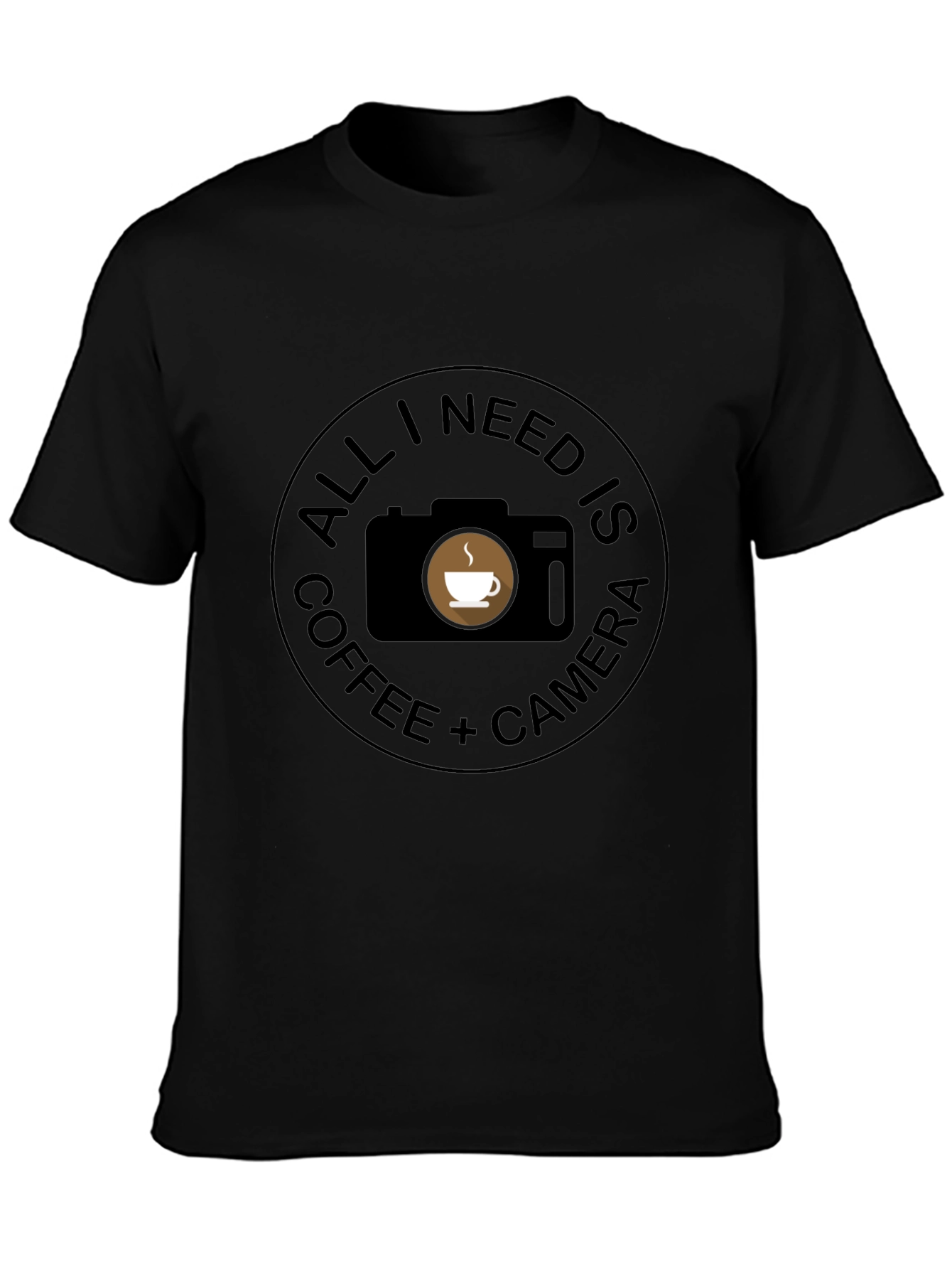Coffee & Camera T-Shirt - Photographers Essential