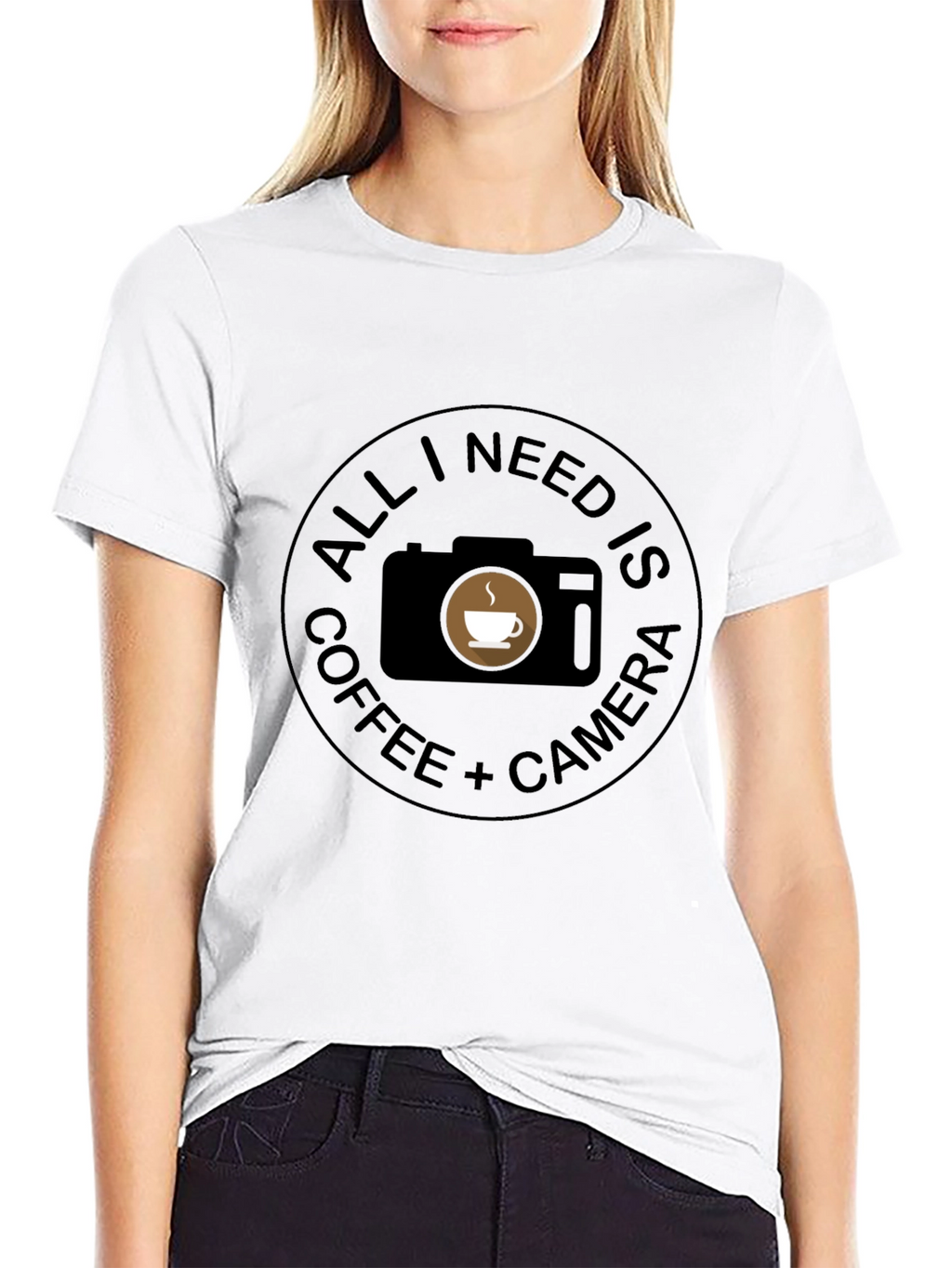 Coffee & Camera T-Shirt - Photographers Essential