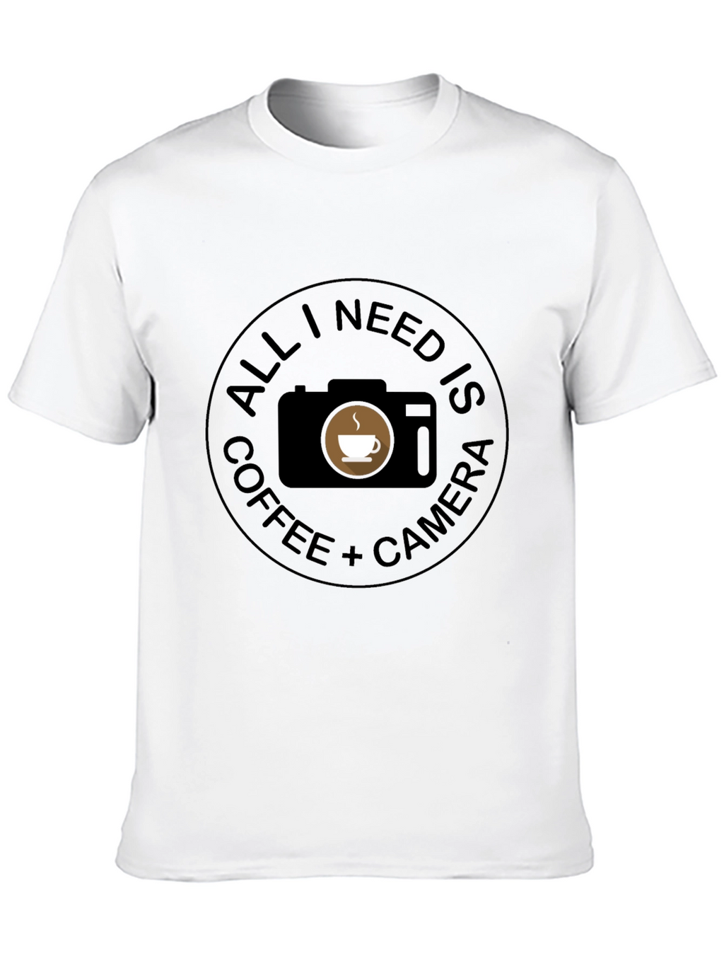 Coffee & Camera T-Shirt - Photographers Essential