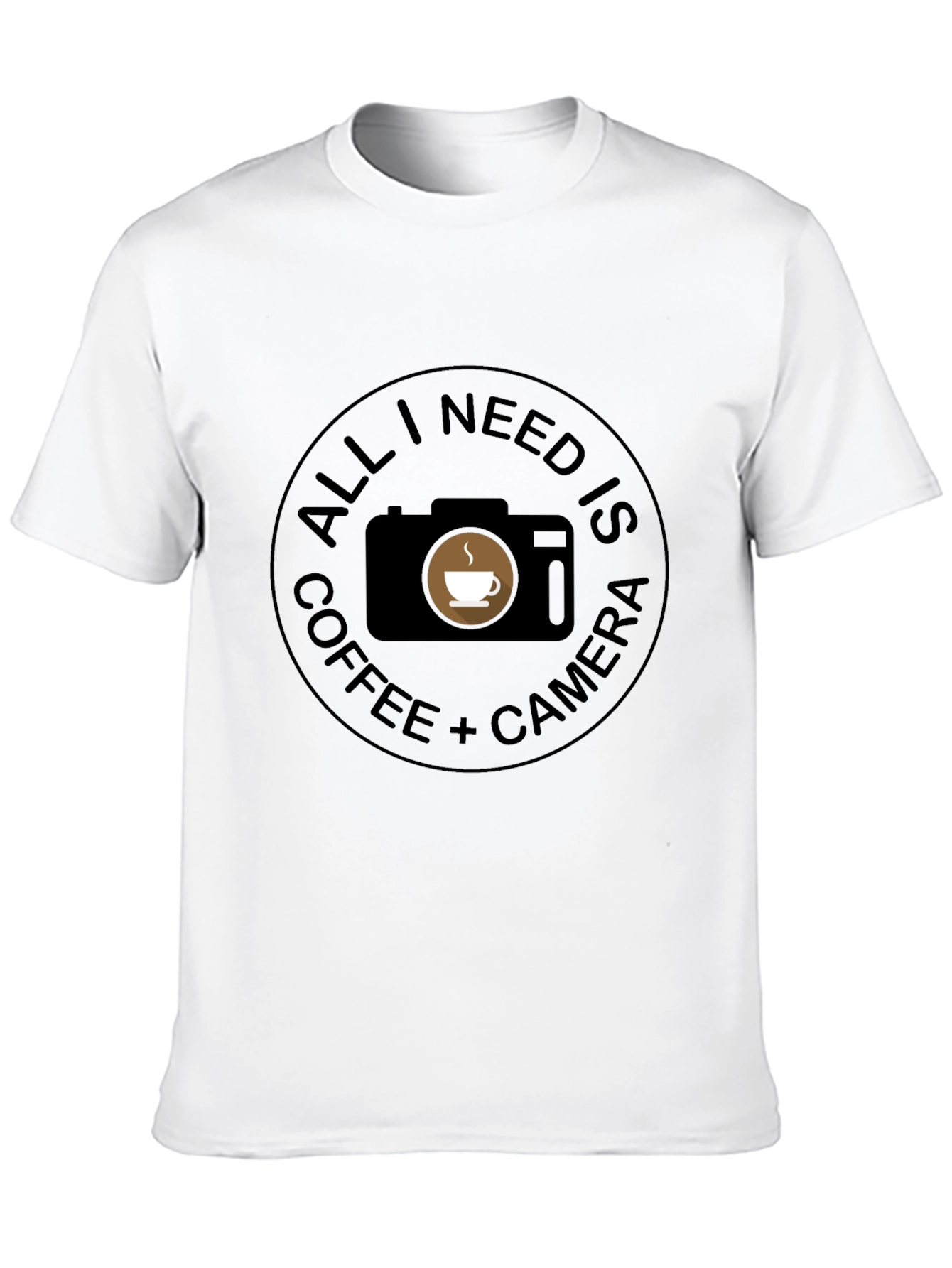 Coffee & Camera T-Shirt - Photographers Essential